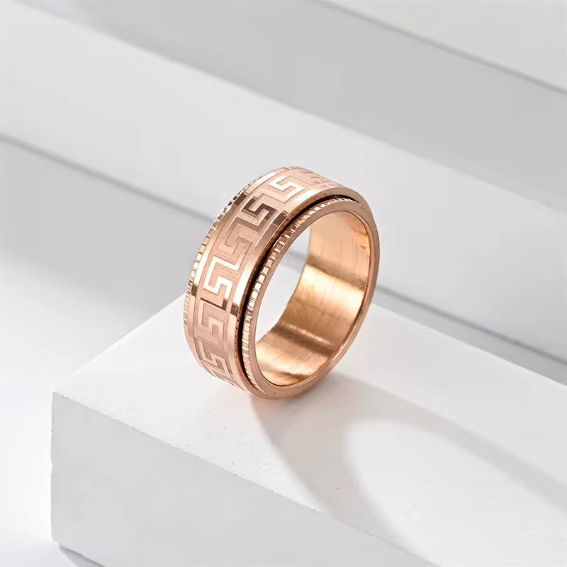 fashion V inspired 14K gold plated