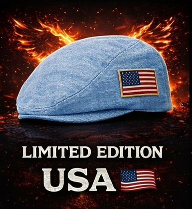 MENS BLUE KANGOO HAT