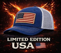 LIMITED EDITION USA FLAG CAP – Premium Street Style BLUE