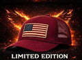 LIMITED EDITION USA FLAG CAP – Premium Street Style RED
